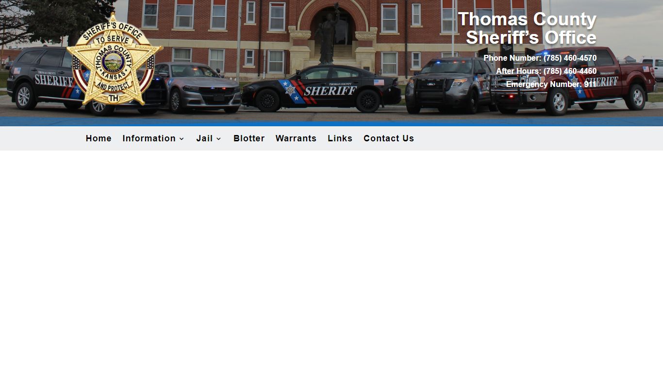 Intake Report | Thomas County Sheriffs Office